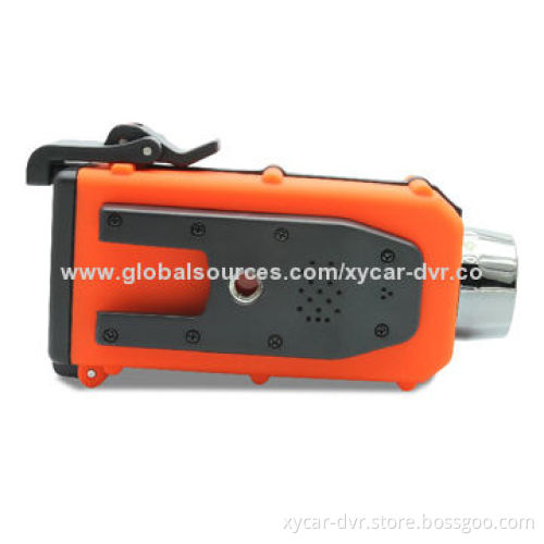 Fashion design helmet camera with waterproof function and high speed recording
